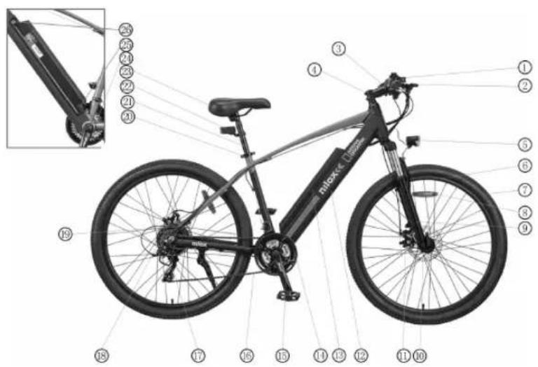 NILOX X6 - E-BIKE - 1