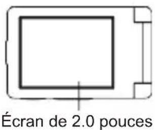 Écran de 2.0 pouces