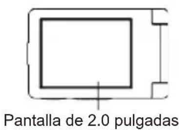 Pantalla de 2.0 pulgadas