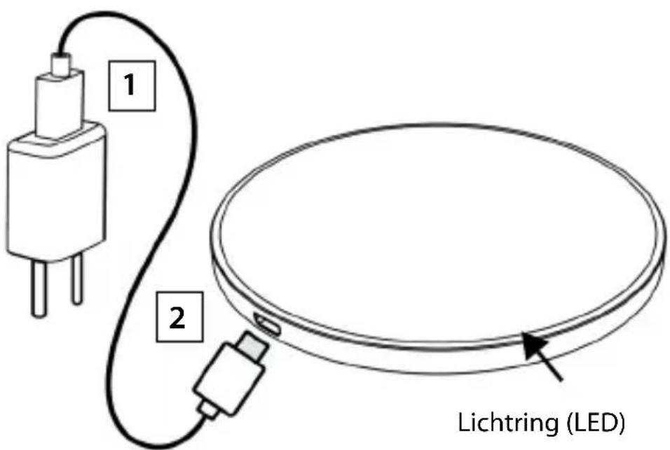 GIGASET Wireless Fast Charger - Toestel in gebruik nemen - 1