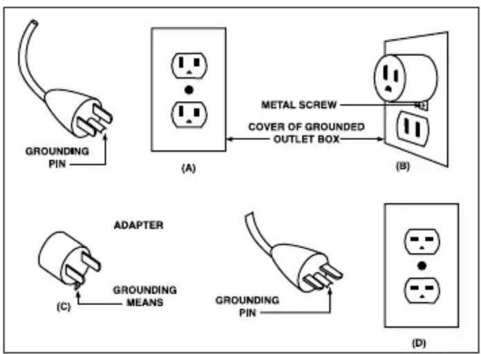 EHEIM universal 3400 - GROUNDING INSTRUCTIONS - 1