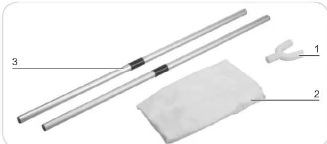 Cleanmaxx 00513 - Composition et vue générale de l'appareil - 1