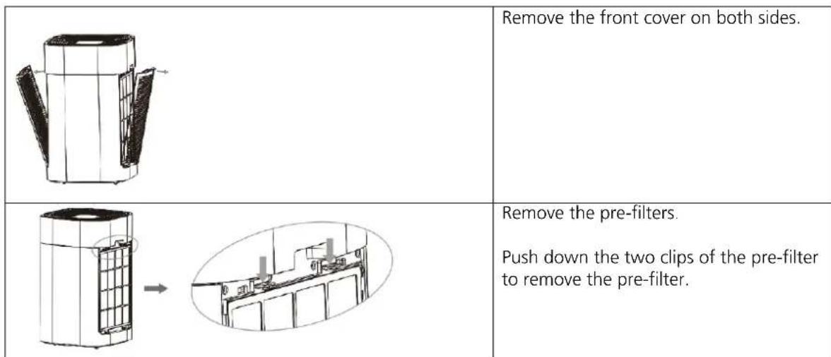 Heylo HL 800 PLUS - Filter change (filter installation) - 1