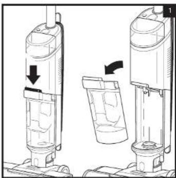 SHARK Hydrovac XL WD101 - CLEANING THE DIRTY WATER TANK - 1