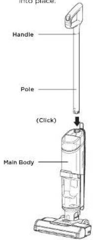 SHARK Hydrovac XL WD101 - ASSEMBLY - 1
