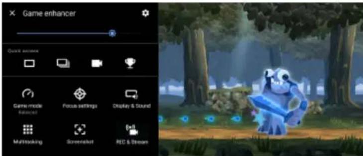 SONY Xperia 5 IV - Utilisation du menu optimiseur de jeu - 2