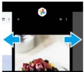SONY Xperia 5 IV - Affichage des applications en mode écran fractionné à l'aide de (bouton aperçu) - 3