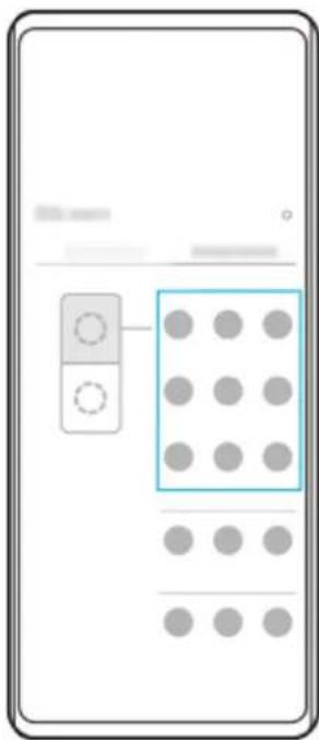 SONY Xperia 5 IV - Affichage des applications en mode écran fractionné à l'aide du menu multi-fenêtre - 1
