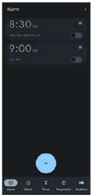 SONY Xperia 5 IV - Alarme - 1
