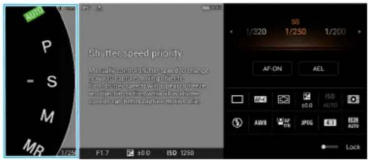 SONY Xperia 5 IV - Sélectionnez un mode de prise de vue. - 1