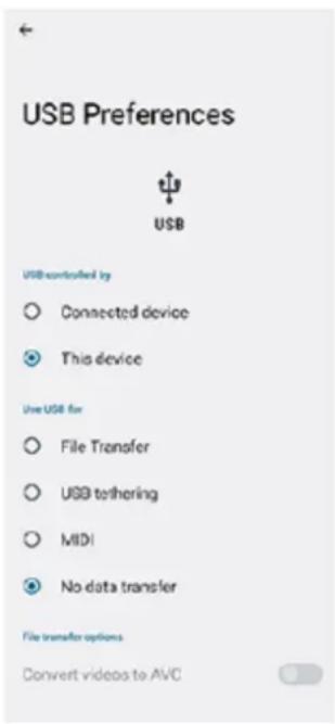 SONY Xperia 5 IV - Connexion de votre appareil à des accessoires USB - 1