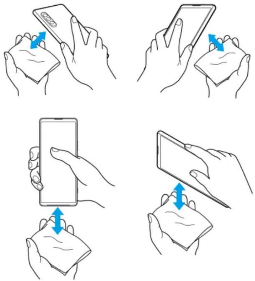 SONY Xperia 5 IV - Pour sécher votre appareil - 3
