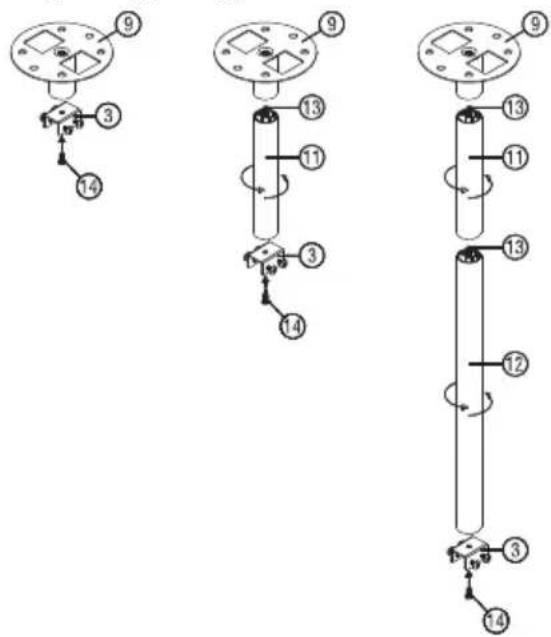 ACER H6541BDK - Installation au plafond - 2