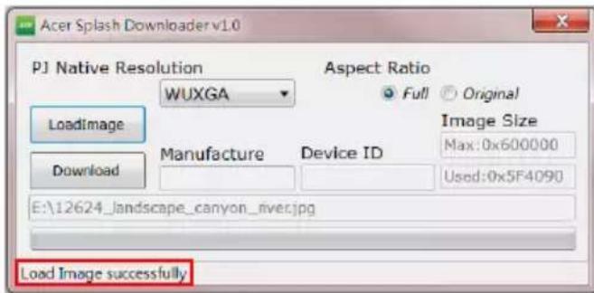 ACER PD2325W - Chargement de l'image - 2