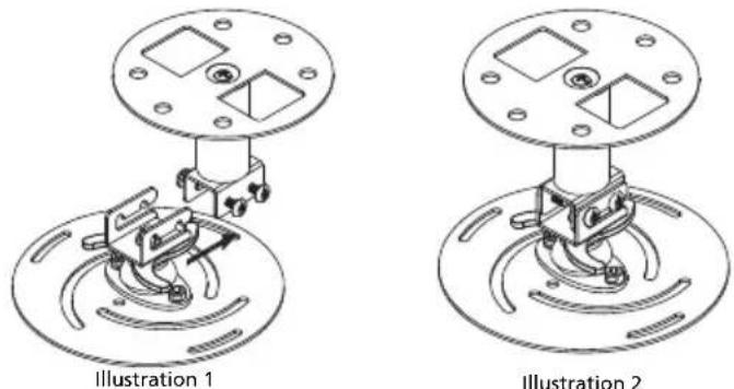 ACER PD2325W - Installation au plafond - 6