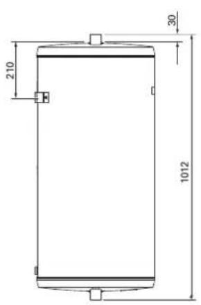 Nibe UKV 20300 - Tekniska uppgifter - 1