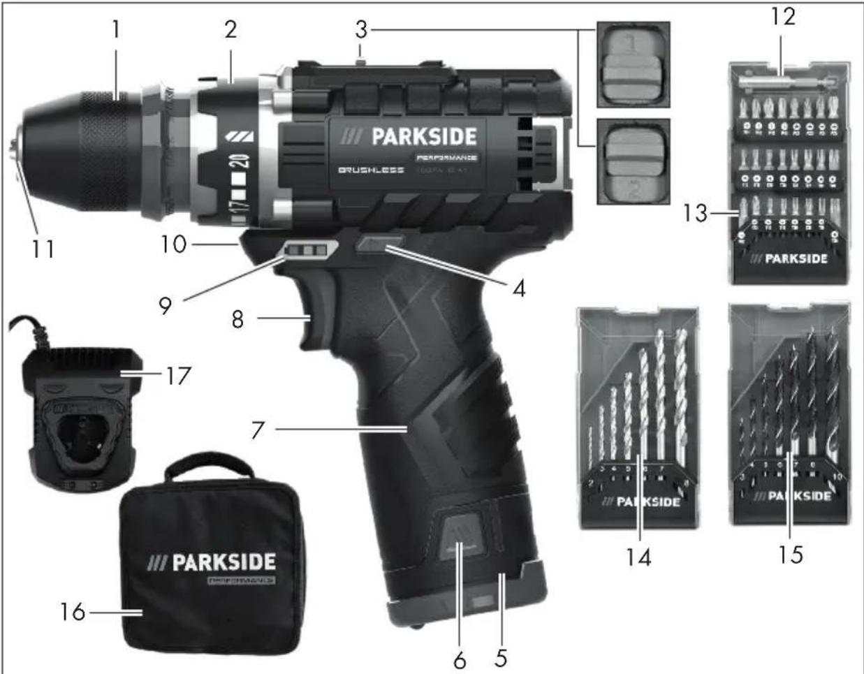 PARKSIDE PBSPA 12 C3 - ES - 1