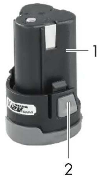 PARKSIDE PBSPA 12 C3 - Akku / Rechargeable battery / Batterie PAPK 12 A3 Ladegerät / Charger / Chargeur PLGK 12 A2 - 1