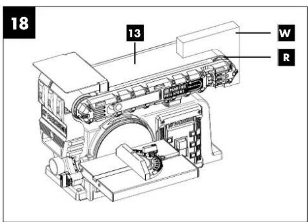 PARKSIDE PBTS 370 B2 - SZLIFIERKA TASMOWO-TALERZOWA - 20