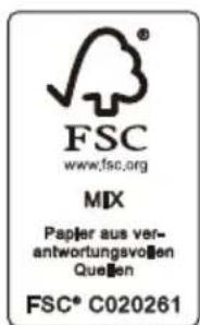 FSC www.fsc.org MIX Papier aus ver- antwortungsvoßen Quellen FSC® C020261