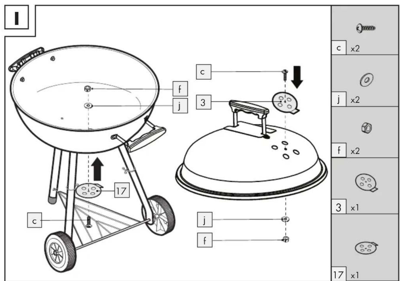 Grillmeister HG08746 - Service - 9