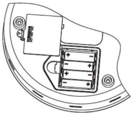 Grillmeister AG 34 C1 - Insertar las pilas - 2