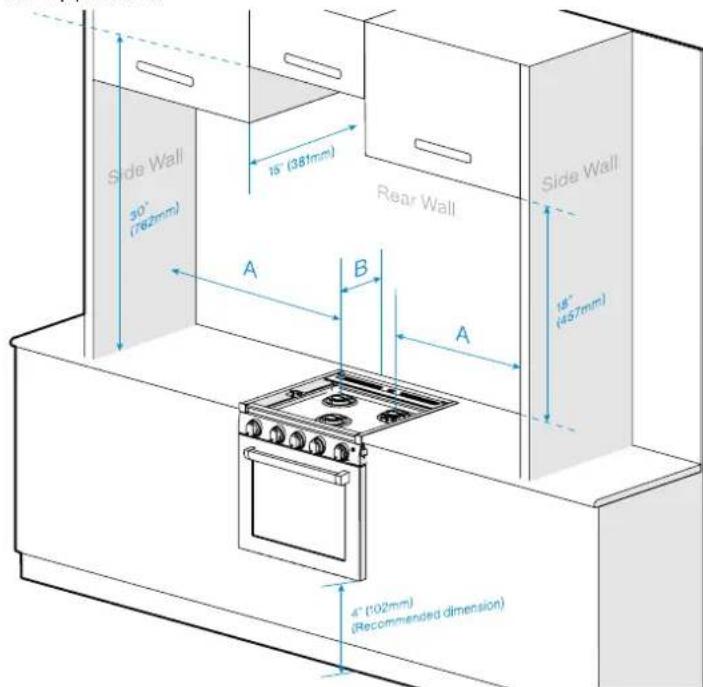 Furrion F1S21L02ABL - Cabinet Cutout Instructions - 1