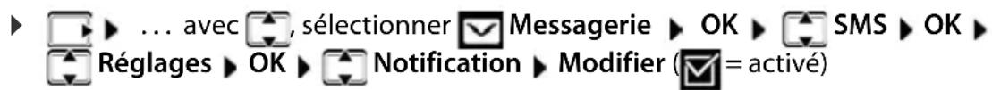 GIGASET E794HX - Notification SMS - 1