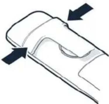 GIGASET Comfort 520HX - Fixation du clip ceinture - 1