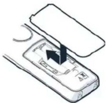 GIGASET Comfort 520HX - Insertion des batteries - 3