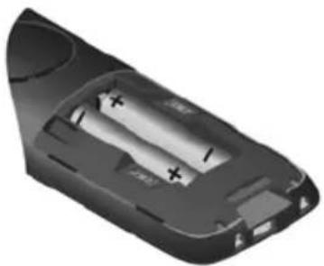 GIGASET E390HX - Insertion des batteries - 2
