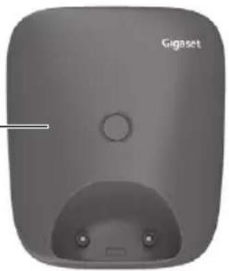 GIGASET AS690H - Base sans répondeur - 1