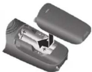 GIGASET AS690H - Insertion des batteries - 3