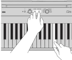 KORG Liano - Accès aux fonctions avancées - 1