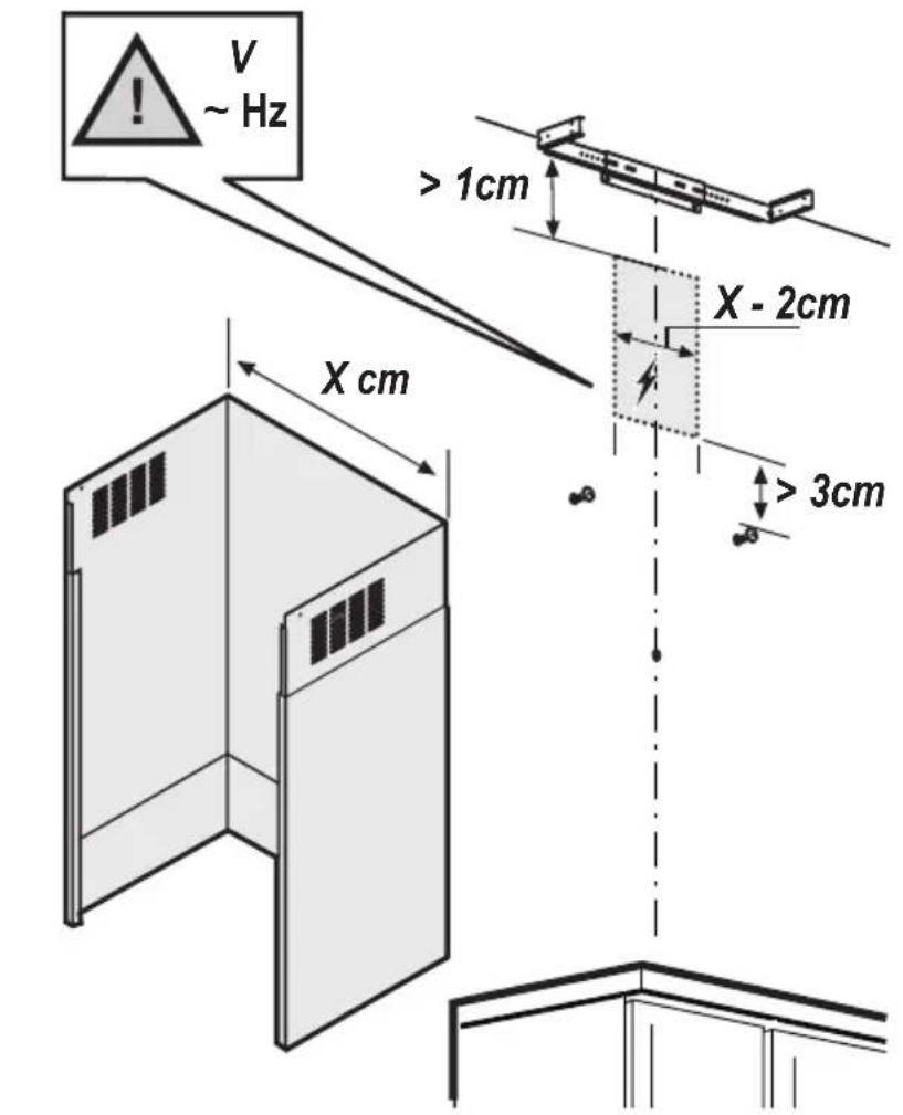 V ~ Hz > 1cm X - 2cm > 3cm X cm