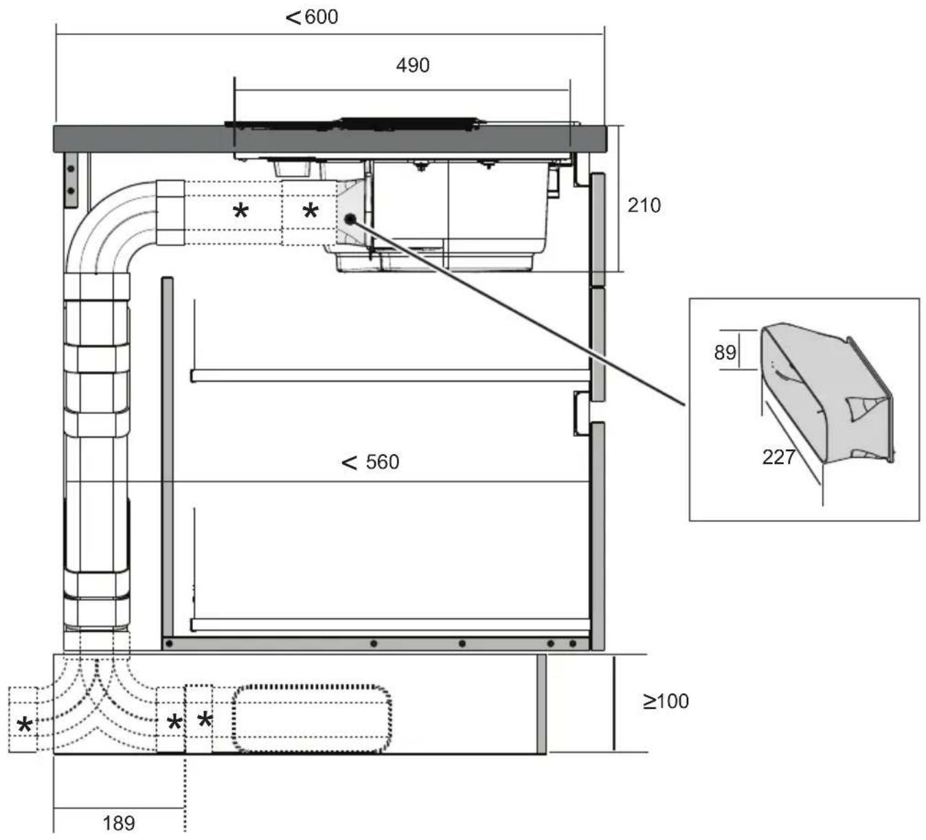 ELICA NikolaTesla One HP BLAG5 - KIT WINDOW - 62