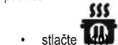ELICA NikolaTesla One HP BLAG5 - Pre deaktiváciu funkcie: - 1