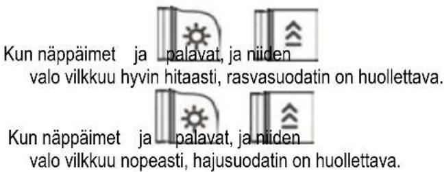 ELICA Haiku P 60 N - Suodatinten kyllästymisen osoittimet - 1