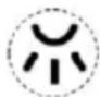 ELICA Stripe TOP 90 W - Panel de control con 6 botones - 1
