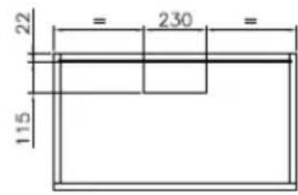 EICO Romeo 60 N SM ECO - CEILING PANLE 124 18Kg - 60
