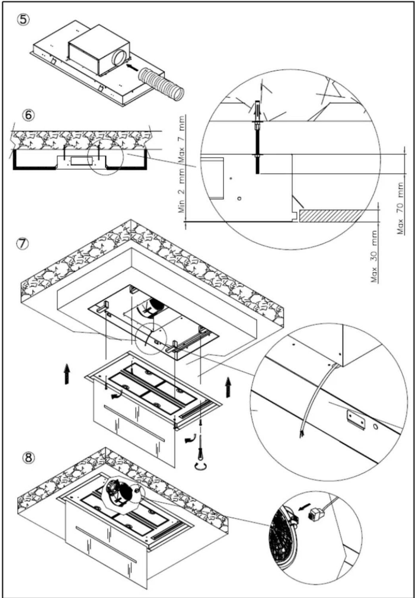 EICO Romeo 60 N SM ECO - DISTANTE 90 - DISTANTE 120 - CEILING STRIPE 90 - CEILING STRIPE 120 - 24