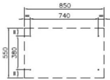 EICO Romeo 60 N SM ECO - DISTANTE 90 - DISTANTE 120 - CEILING STRIPE 90 - CEILING STRIPE 120 - 14