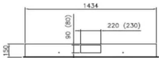 EICO Romeo 60 N SM ECO - DISTANTE 90 - DISTANTE 120 - CEILING STRIPE 90 - CEILING STRIPE 120 - 15