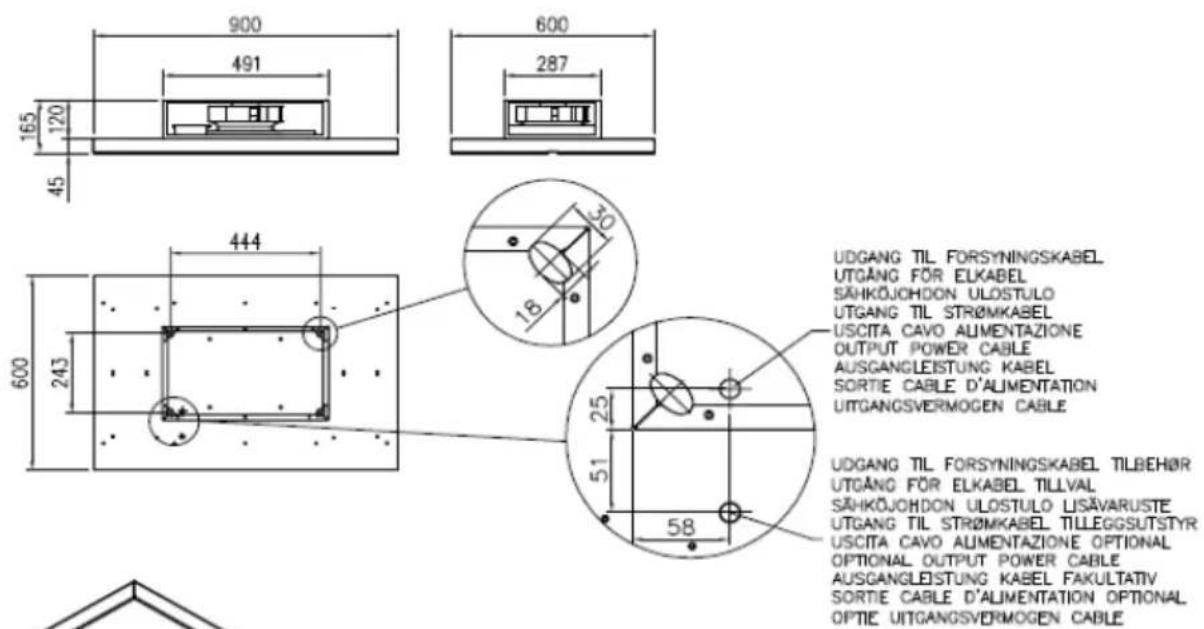 EICO Romeo 60 N SM ECO - CEILING STRIPE R 90 - 1
