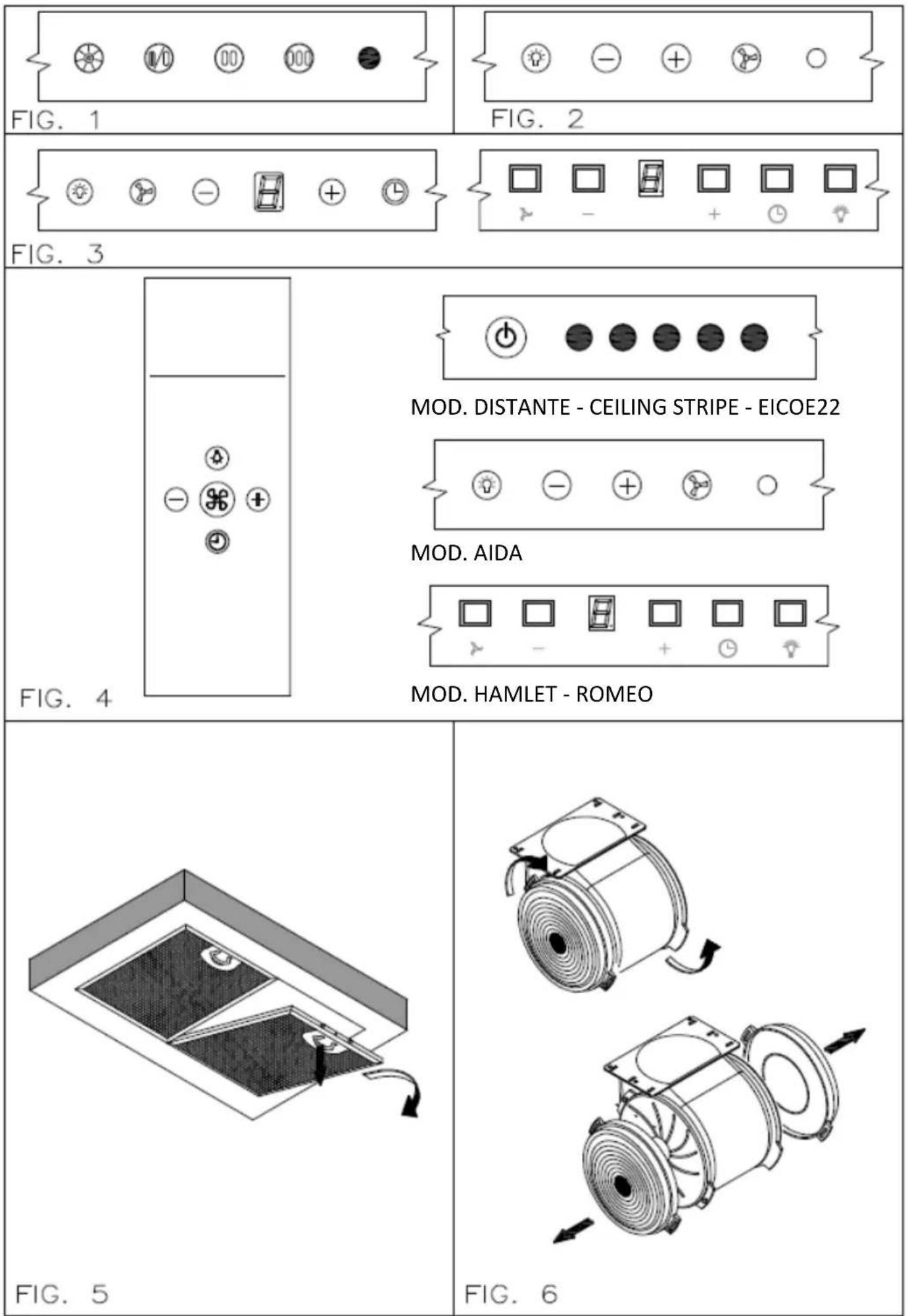 EICO Romeo 60 N SM ECO - Reiniging van de afzuigkap - 1