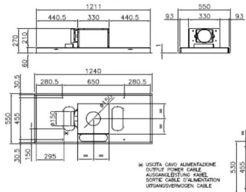 EICO Romeo 60 N SM ECO - CEILING STRIPE R 120 - 15