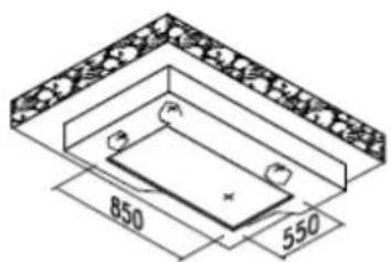 EICO Romeo 60 N SM ECO - DISTANTE 90 - DISTANTE 120 - CEILING STRIPE 90 - CEILING STRIPE 120 - 13