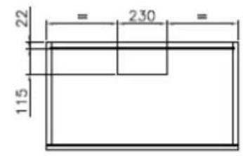 EICO Romeo 60 N SM ECO - CEILING PANLE 124 18Kg - 45