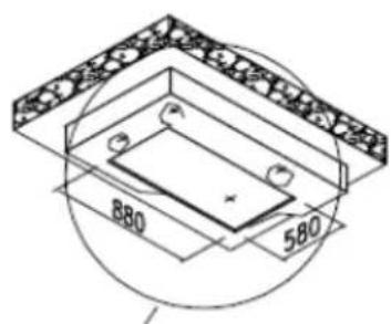 EICO Romeo 60 N SM ECO - CEILING PANLE 124 18Kg - 32