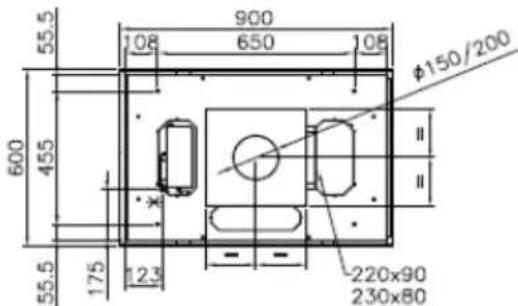 EICO Romeo 60 N SM ECO - CEILING PANLE 124 18Kg - 33